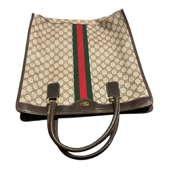 Gucci Monogram Sherry Line Hand Bag tote - Picture 7 of 17